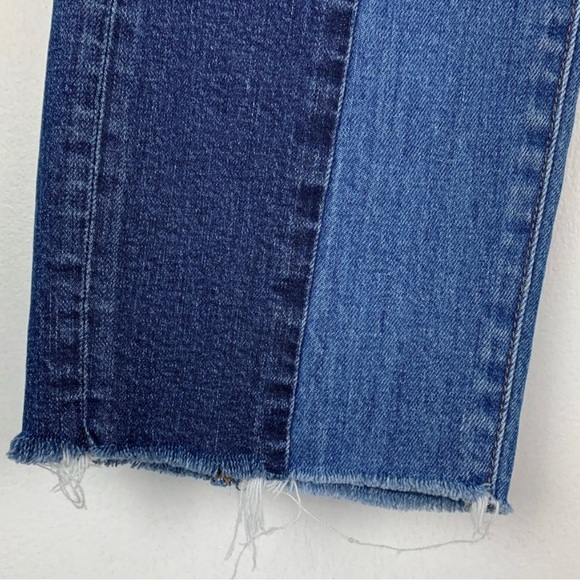 Madewell | Cruiser Straight Jeans 26 Two Tone Raw - Picture 10 of 10